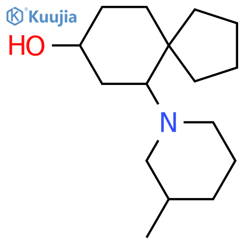 6-(3-Methylpiperidin-1-yl)spiro[4.5]decan-8-ol structure