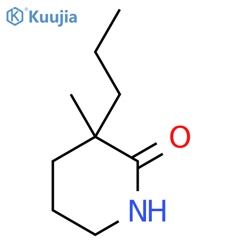 3-Methyl-3-propylpiperidin-2-one structure