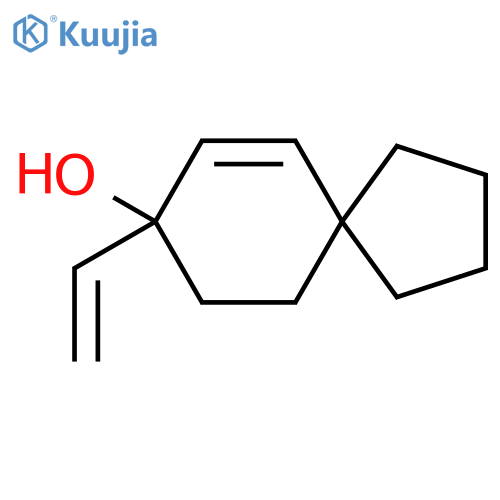 8-Ethenylspiro[4.5]dec-6-en-8-ol structure