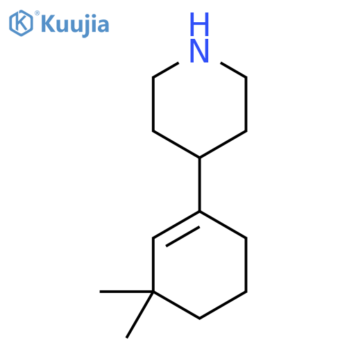 4-(3,3-Dimethylcyclohex-1-en-1-yl)piperidine structure