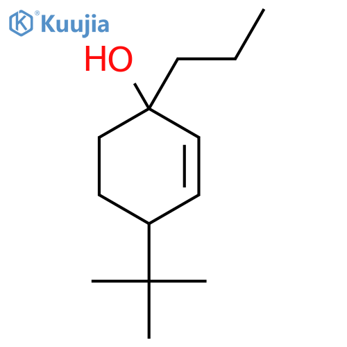 4-Tert-butyl-1-propylcyclohex-2-en-1-ol structure
