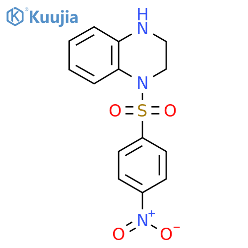 1-(4-Nitrobenzenesulfonyl)-1,2,3,4-tetrahydroquinoxaline structure