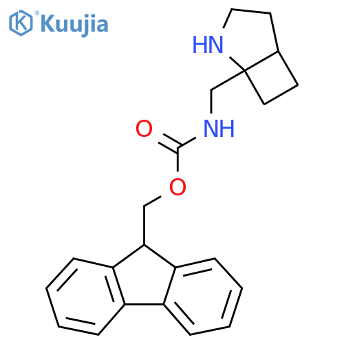 (9H-fluoren-9-yl)methyl N-({2-azabicyclo3.2.0heptan-1-yl}methyl)carbamate structure