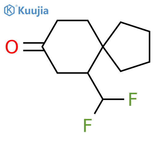 6-(Difluoromethyl)spiro[4.5]decan-8-one structure