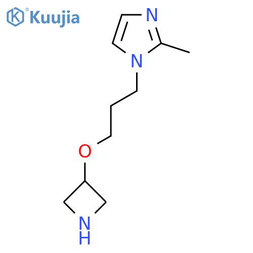 1-3-(azetidin-3-yloxy)propyl-2-methyl-1H-imidazole structure
