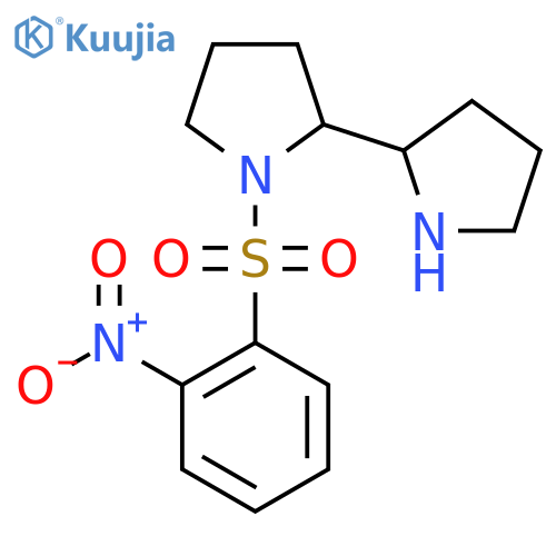 1-(2-Nitrobenzenesulfonyl)-2,2'-bipyrrolidine structure