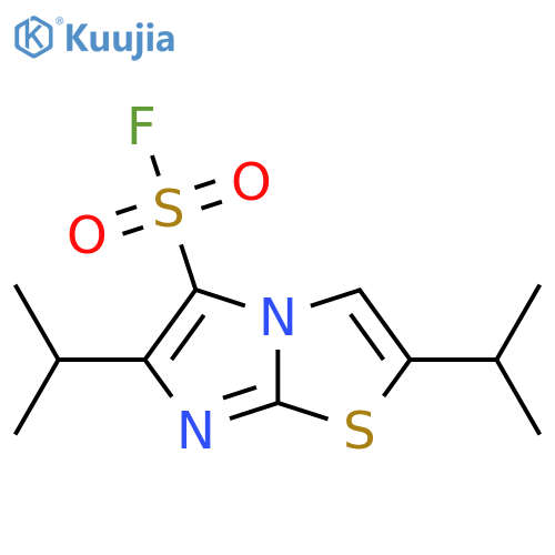 2,6-bis(propan-2-yl)imidazo2,1-b1,3thiazole-5-sulfonyl fluoride structure