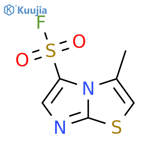 3-methylimidazo2,1-b1,3thiazole-5-sulfonyl fluoride structure