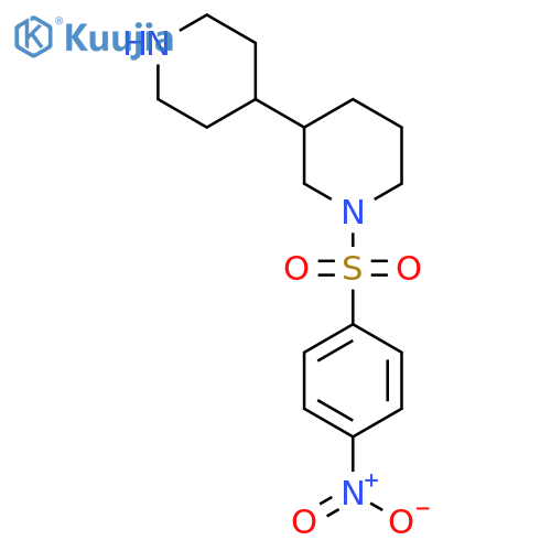 1-(4-Nitrobenzenesulfonyl)-3,4'-bipiperidine structure