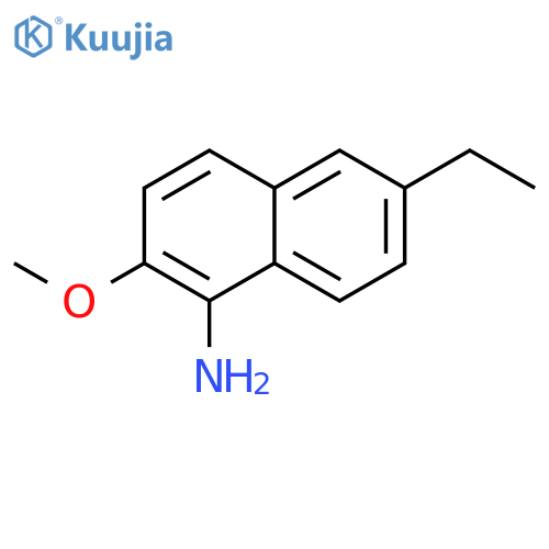 2-Methoxy-6-ethylnapthalene structure
