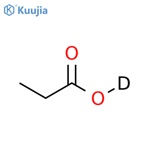 Propanoic acid-d (9CI) structure
