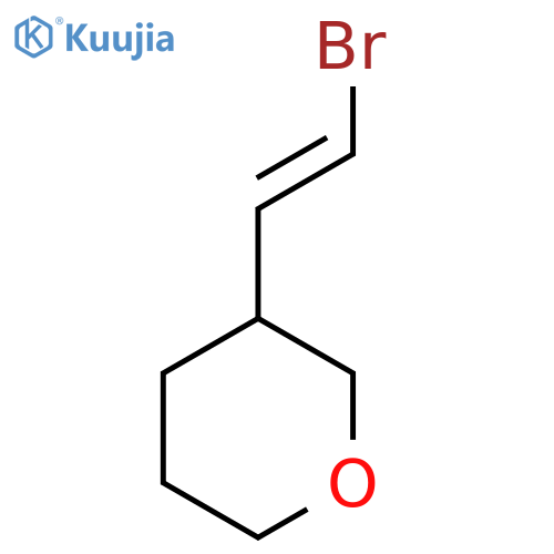 3-(2-Bromoethenyl)oxane structure