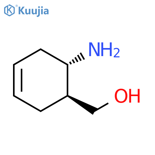 3-Cyclohexene-1-methanol,6-amino-, (1S,6S)- structure
