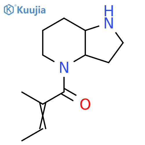 2-Buten-1-one, 2-methyl-1-(octahydro-4H-pyrrolo[3,2-b]pyridin-4-yl)- structure