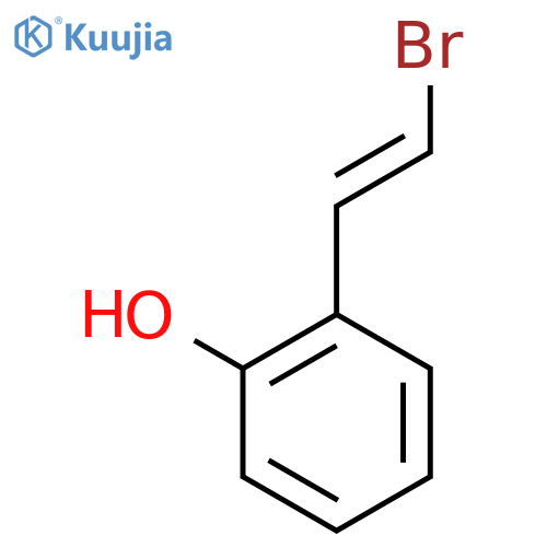 2-(2-Bromoethenyl)phenol structure