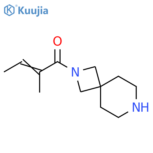 2-Buten-1-one, 1-(2,7-diazaspiro[3.5]non-2-yl)-2-methyl- structure