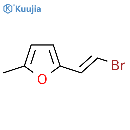 2-(2-Bromoethenyl)-5-methylfuran structure