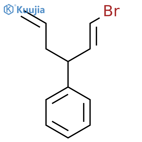 (1-Bromohexa-1,5-dien-3-yl)benzene structure