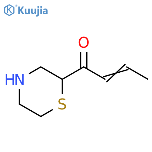 2-Buten-1-one, 1-(2-thiomorpholinyl)- structure