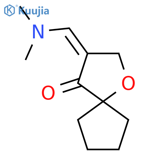 3-(dimethylamino)methylidene-1-oxaspiro4.4nonan-4-one structure