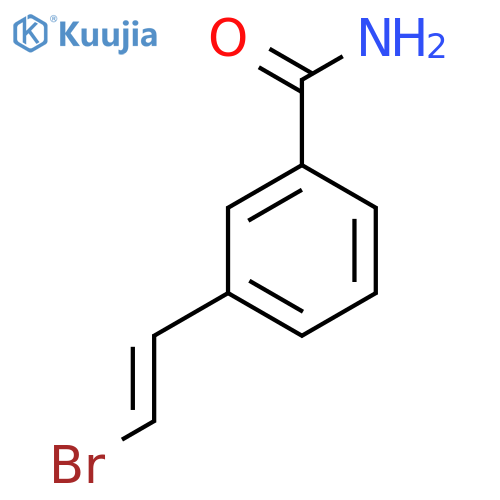 3-(2-Bromoethenyl)benzamide structure