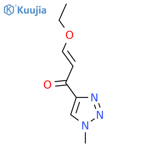 3-ethoxy-1-(1-methyl-1H-1,2,3-triazol-4-yl)prop-2-en-1-one structure