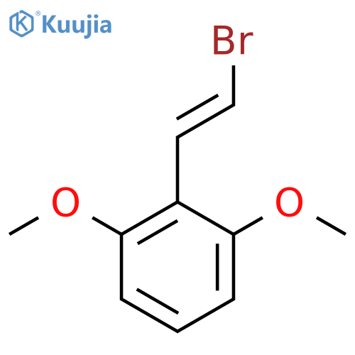2-(2-Bromoethenyl)-1,3-dimethoxybenzene structure