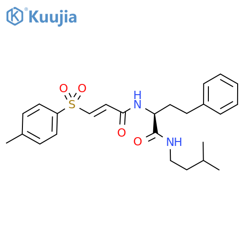 Tosylacrylamido)butanamide structure