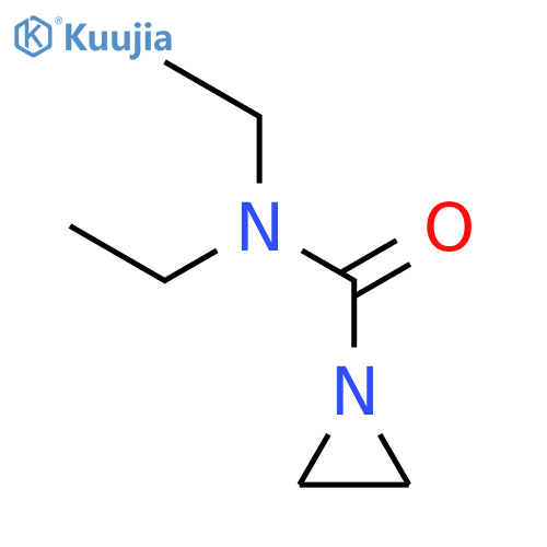 N,n-diethylaziridine-1-carboxamide structure