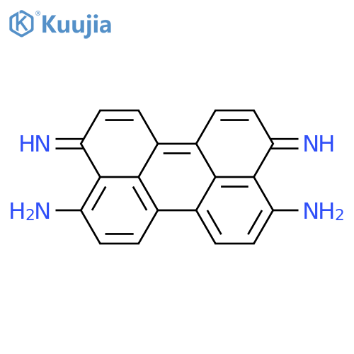 3,10-Perylenediamine, 4,9-dihydro-4,9-diimino- structure