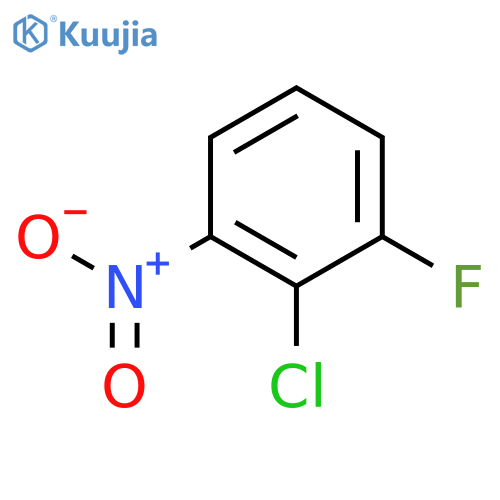 2-Chloro-3-fluoronitrobenzene structure