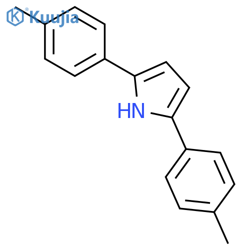 1H-Pyrrole, 2,5-bis(4-methylphenyl)- structure