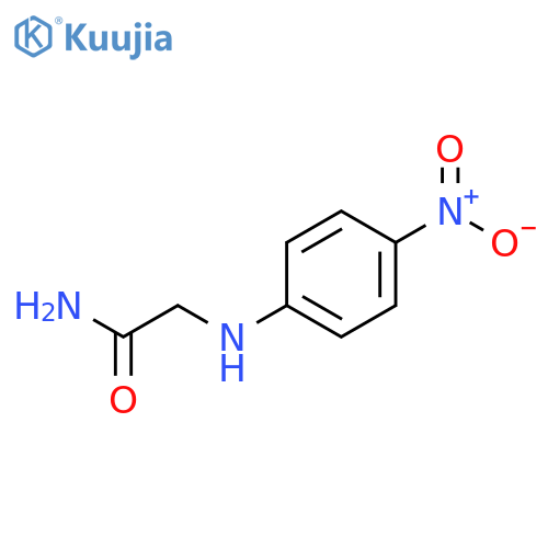 Acetamide, 2-[(4-nitrophenyl)amino]- structure