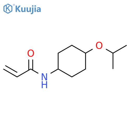 N-[4-(1-Methylethoxy)cyclohexyl]-2-propenamide structure