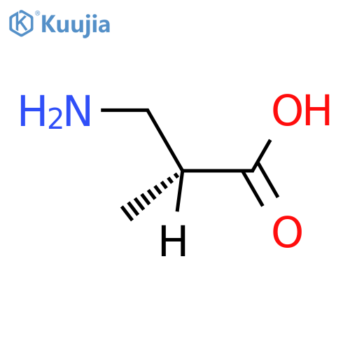 (R)-3-Amino-2-methylpropanoic acid structure