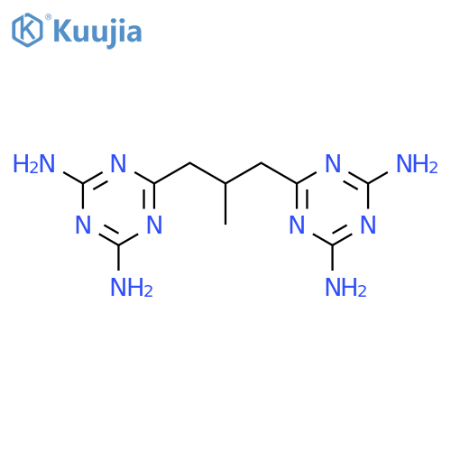1,3,5-Triazine-2,4-diamine,6,6'-(2-methyl-1,3-propanediyl)bis- structure