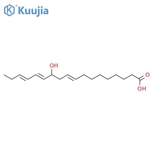 9,13,15-OCTADECATRIENOIC ACID, 12-HYDROXY- structure