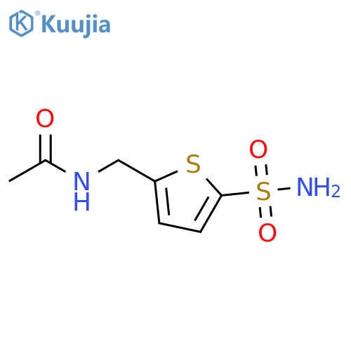 N-(5-Sulfamoylthiophen-2-yl)methylacetamide structure