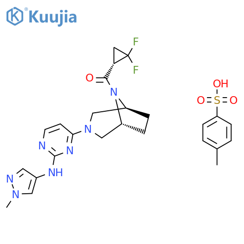Brepocitinib P-Tosylate structure