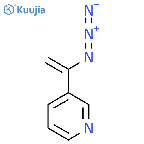 3-(1-azidoethenyl)pyridine structure