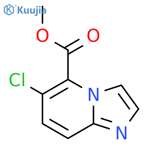 Methyl 6-chloroimidazo[1,2-a]pyridine-5-carboxylate structure