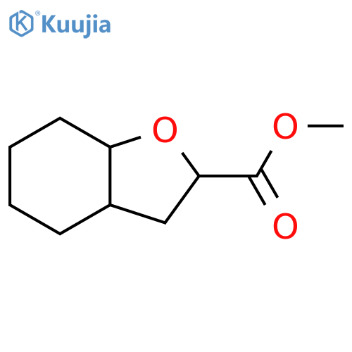 methyl (2S,3aR,7aR)-2,3,3a,4,5,6,7,7a-octahydro-1-benzofuran-2-carboxylate structure