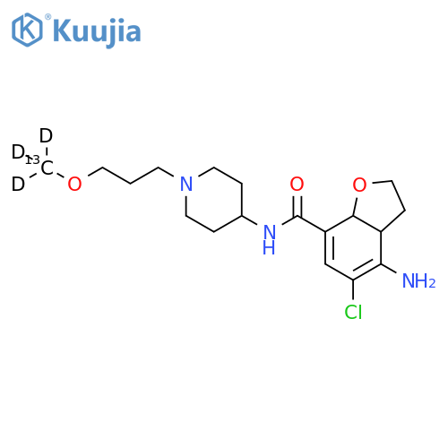 Prucalopride-13CD3 structure