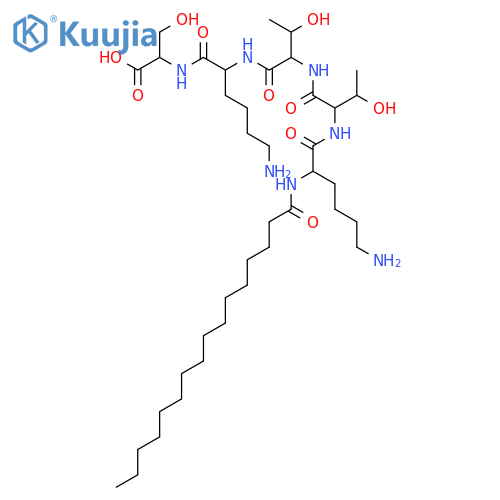 Myristoyl Pentapeptide-4 structure