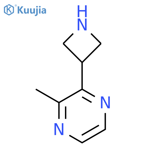 2-(azetidin-3-yl)-3-methylpyrazine structure