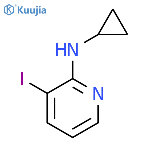Cyclopropyl-(3-Iodo-Pyridin-2-Yl)-Amine structure