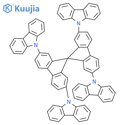 Spiro-CBP , 2,2',7,7'-Tetrakis(carbazol-9-yl)-9,9'-spiro-biflu structure