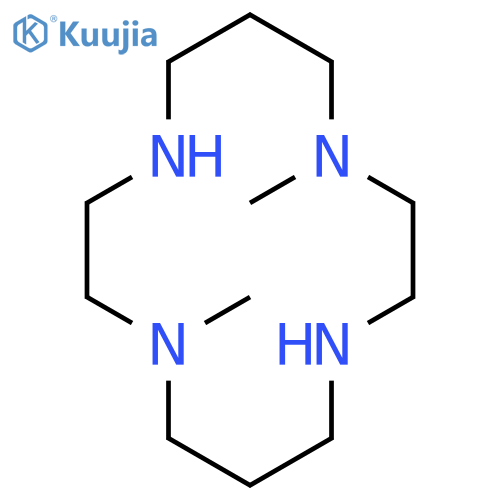 1,4,8,11-Tetraazacyclotetradecane,1,8-dimethyl- structure