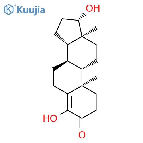 Androst-4-en-3-one,4,17-dihydroxy-, (17b)- structure