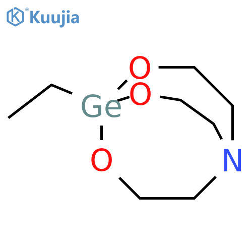 2,8,9-Trioxa-5-aza-1-germabicyclo[3.3.3]undecane,1-ethyl- structure